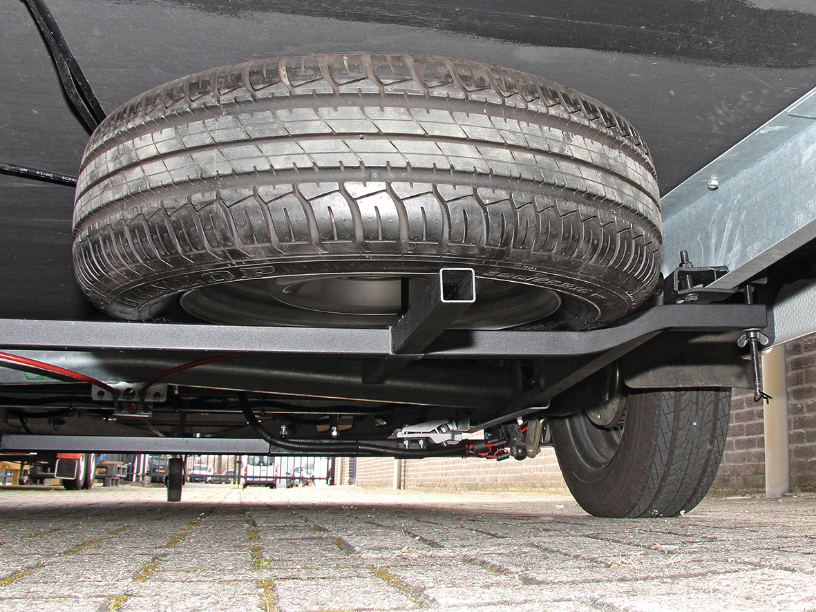 Reserveradhalter für Wohnwagen