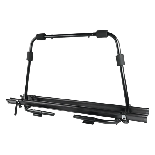 Deichsel-Fahrradträger mattschwarz