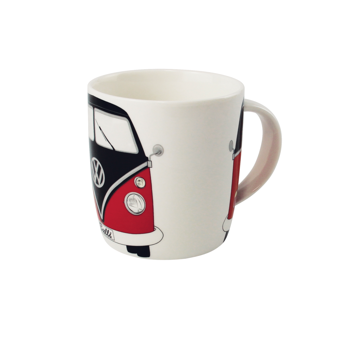 VW Collection Kaffeetasse rot-schwarz(R) (1)