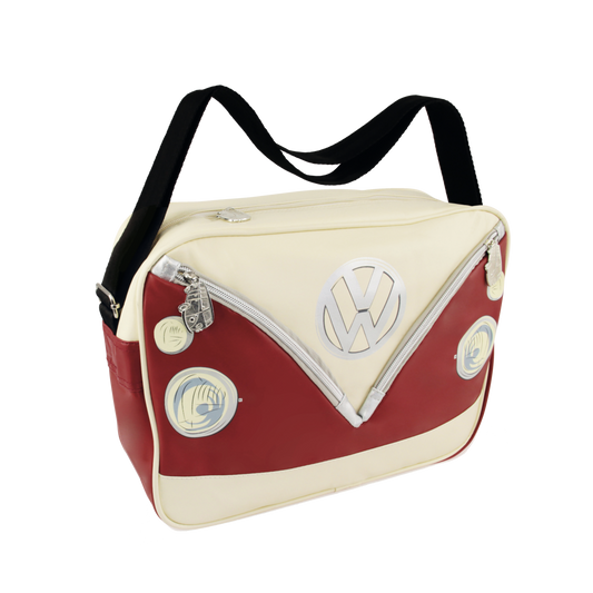 VW Collection Schultertasche rot-wei (R)