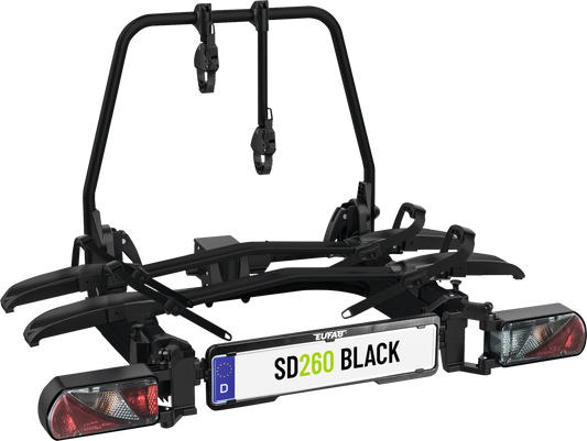 Flügeltürkupplungsträger SD260 schwarz