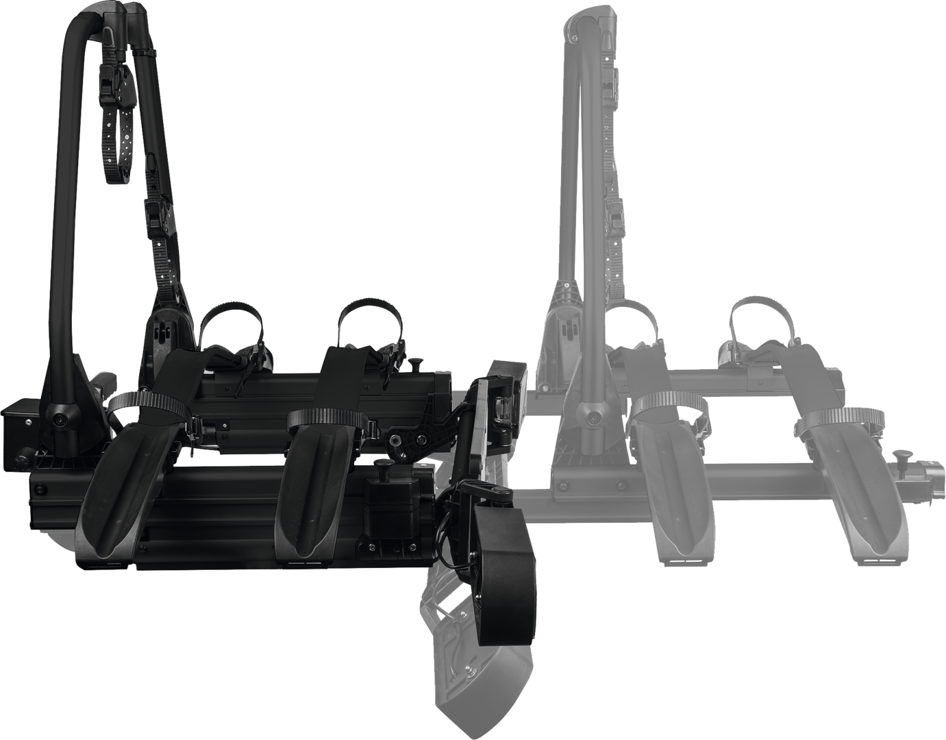 Flügeltürkupplungsträger SD260 schwarz