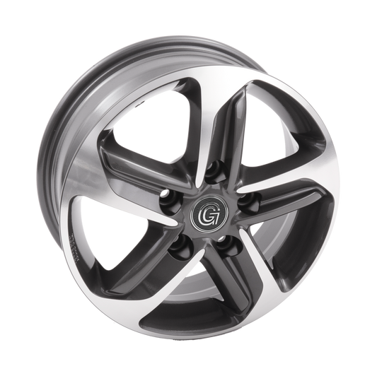 Alufelge GSM10 6,5x16 Anthr. Polished
