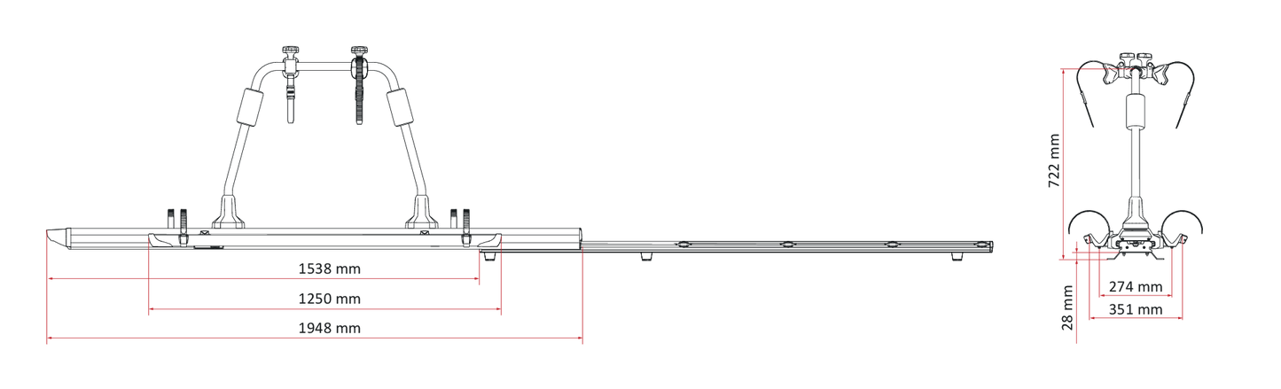 CARRY-BIKE Garage Slide Deluxe