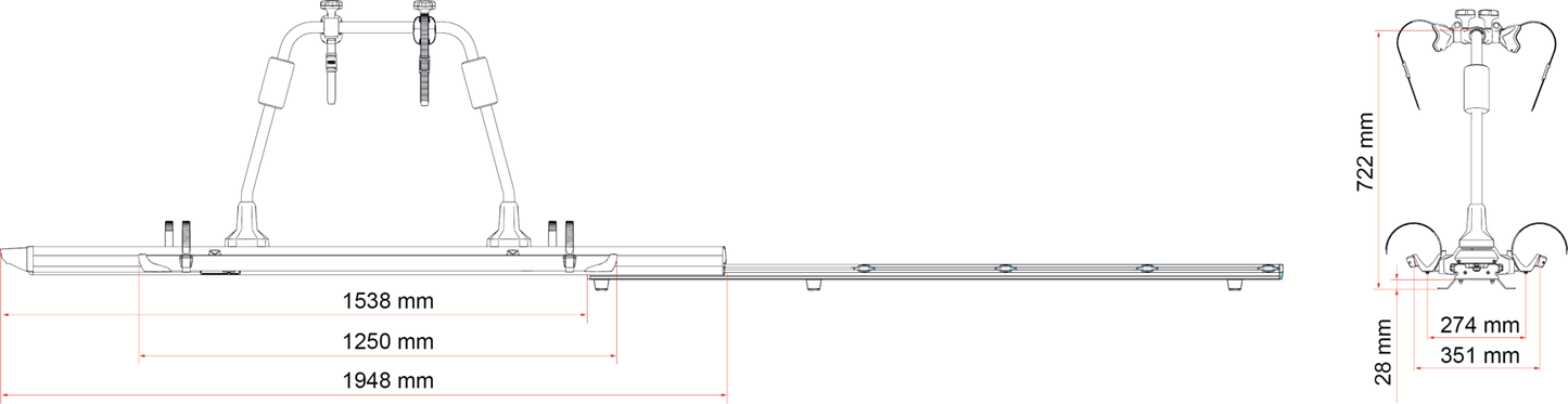 CARRY-BIKE Garage Slide Deluxe