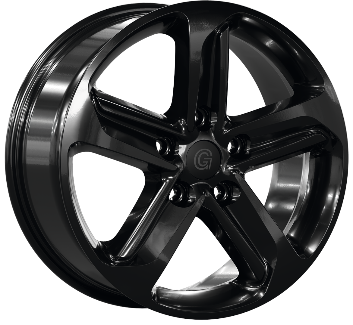 Alufelge GSM10 8x18 1250 Black Glossy