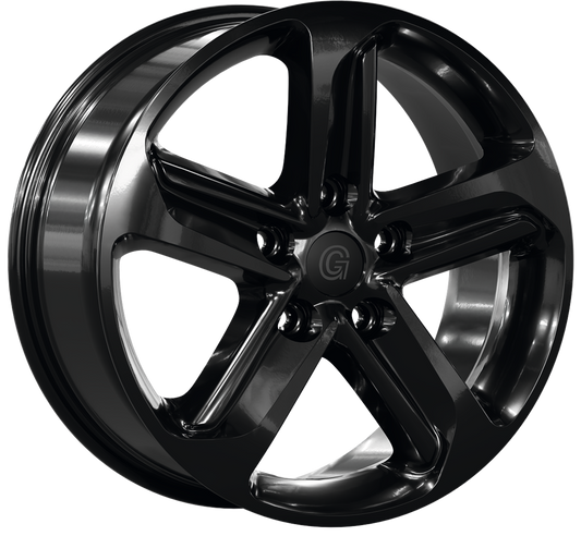 Alufelge GSM10 8x18 1350 Black Glossy