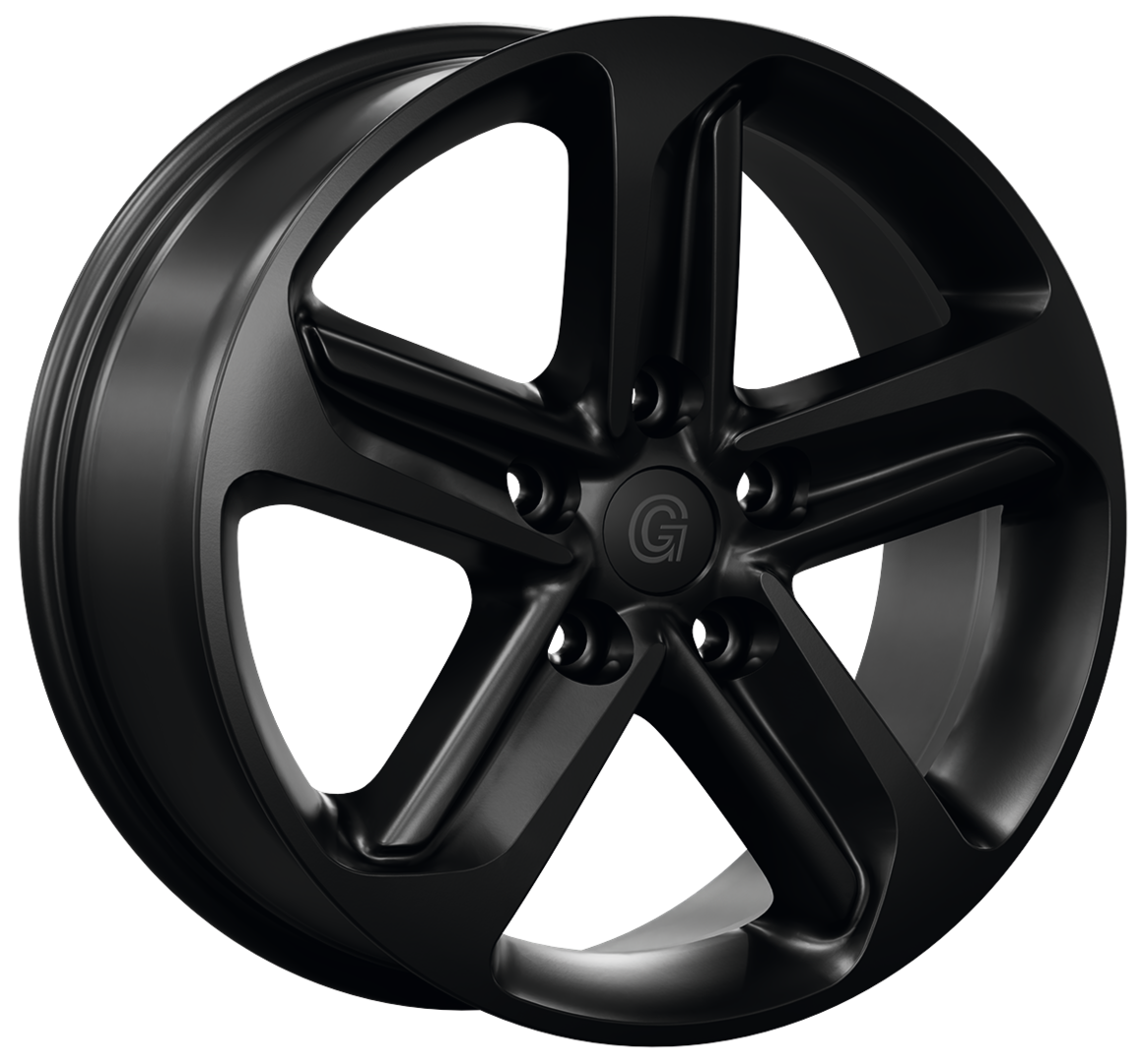 Alufelge GSM10 6x16 1350 Black Matt
