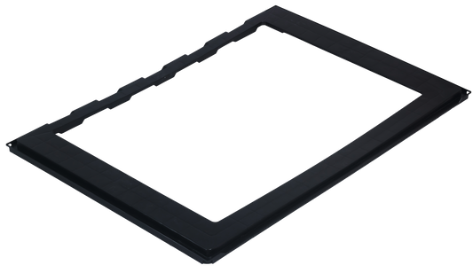 Adapterrahmen FD 700x500 mm sw Front