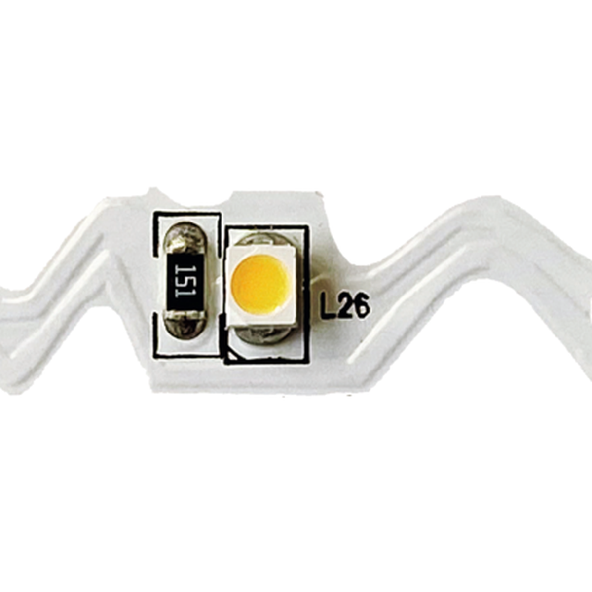 LED-Streifen 5m 12V 2700K biegb. (A) - Detailansicht