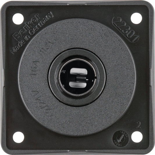 Steckdose 12 V INTEGRO schwarz